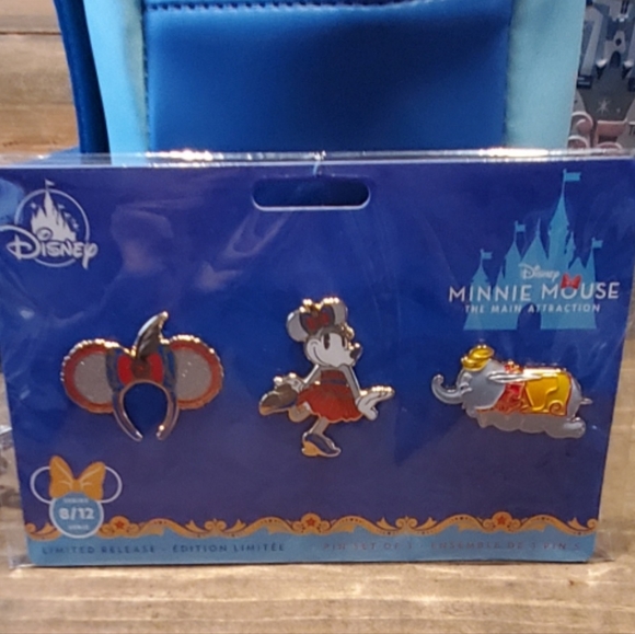 Minnie The Main Attraction Peter Pan’s Flight Pins New Rare - Picture 1 of 2